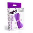 BANG! Tapered Flexible Silicone Bullet - purple